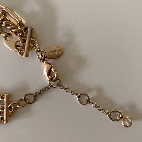 Express 3 layered chain necklace - Picture 3 of 3
